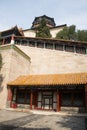 Asian China, Beijing, the Summer Palace, Tower of Buddhist Incense, Oblique corridor