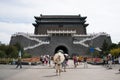 Asian Chinese, Beijing, ancient architecture, Zhengyang Jianlou