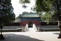 Asian Chinese, Beijing, ancient building, Tiantan, fasting Palace Royalty Free Stock Photo