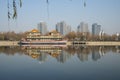 Asian Chinese, Beijing, city scenery, Tongzhou canal