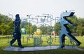 Asian Chinese, Beijing, International Sculpture Park, The information age