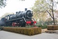 Asian Chinese, Beijing, Linglong Park, locomotive, landscape