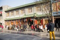 Asian Chinese, Beijing, Qianmen Commercial Street Royalty Free Stock Photo