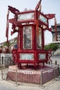 Asian Chinese, Beijing, Qianmen, palace lantern
