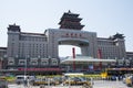 Asian Chinese, Beijing Railway Station Royalty Free Stock Photo