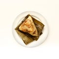 Asian Chinese rice dumplings or zongzi Royalty Free Stock Photo