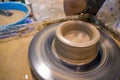 Asian clay potter