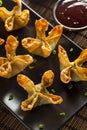 Asian Crab Rangoons with Sweet and Sour Sauce