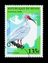 Asian Crested Ibis (Nipponia nippon), Birds serie, circa 1996