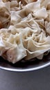 Homemade Dumplings Shiumai Isolated Photo Royalty Free Stock Photo