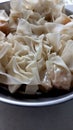 Homemade Dumplings Shiumai Isolated Photo Royalty Free Stock Photo