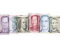 ASIAN CURRENCIES Royalty Free Stock Photo