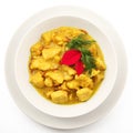 Asian curry Chicken dish Royalty Free Stock Photo