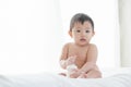 Baby boy 6-month portrait Royalty Free Stock Photo