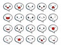 Asian cute emoji