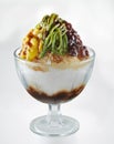 Asian dessert cendol