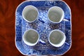 Asian Dinnerware Set Royalty Free Stock Photo