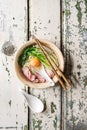 Asian udon noodles Royalty Free Stock Photo