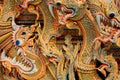 Asian dragon background Royalty Free Stock Photo