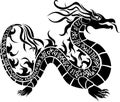 Asian dragon Royalty Free Stock Photo