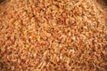 Asian dried shrimp in kep market cambodia