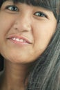Asian face Royalty Free Stock Photo