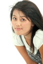 Asian face Royalty Free Stock Photo