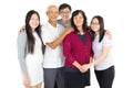 Asian family Royalty Free Stock Photo