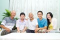 Asian family Royalty Free Stock Photo