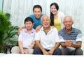 Asian family Royalty Free Stock Photo