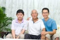 Asian family Royalty Free Stock Photo