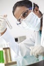 Asian Female Asian Laboratory Scientist Royalty Free Stock Photo