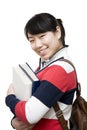 Asian female student