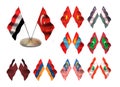Asian flags 4.