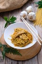 Asian food - bami goreng noodles