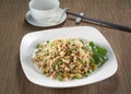 Asian food fried rice Royalty Free Stock Photo