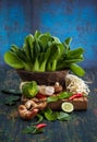 Asian Food Ingredients Royalty Free Stock Photo