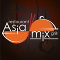 Asian food logo