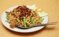 Asian fried noodle