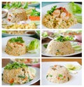 Asian fried rice Royalty Free Stock Photo