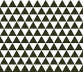 Asian geometric uroko seamless pattern with triangles.