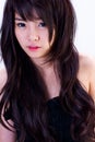 Asian girl portrait Royalty Free Stock Photo
