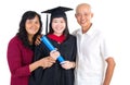 Asian graduation Royalty Free Stock Photo