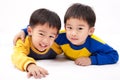 Asian happy boys Royalty Free Stock Photo