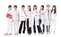 Asian health care team