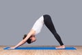 Asian healthy woman ready to exercising at sport gym