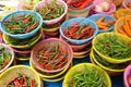 Asian herbs and vegetables