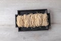 Asian Homemade Raw Noddle Royalty Free Stock Photo