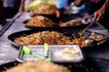 Asian, Indian and Chinese street food