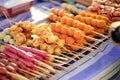 Asian, Indian and Chinese street food